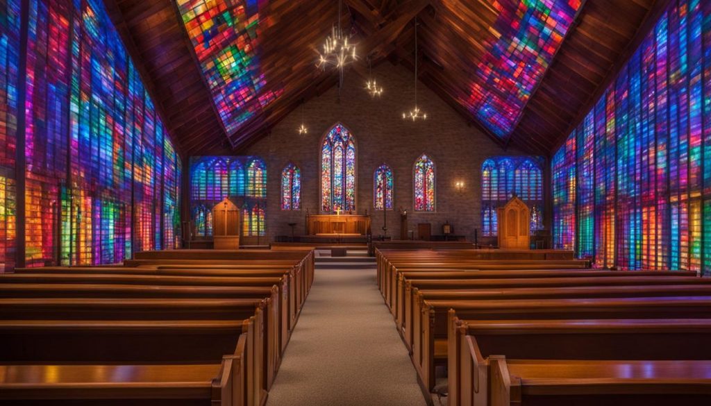 LED wall for church in Harrisonburg