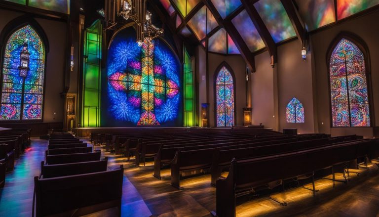 LED wall for church in Jersey City