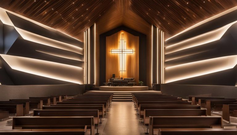 LED wall for church in Madison