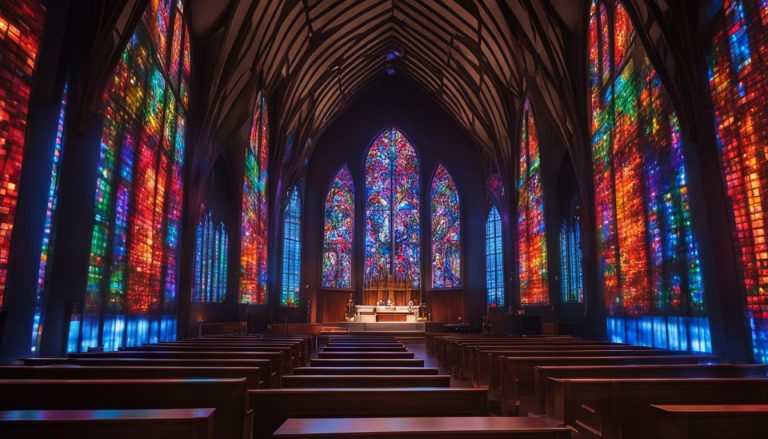 LED wall for church in Middletown