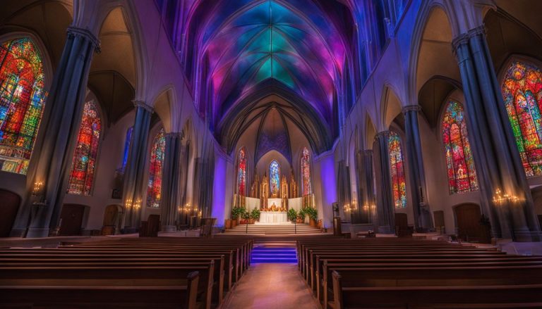 LED wall for church in Montgomery