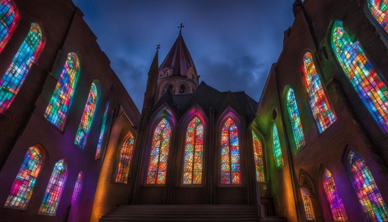 LED wall for church in Portsmouth