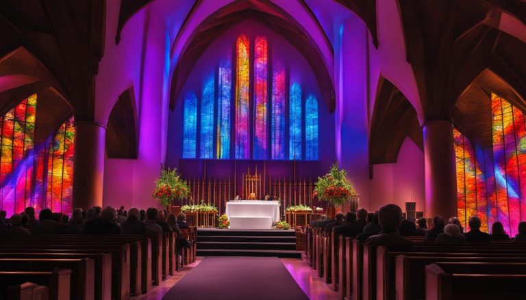 LED wall for church in Smyrna