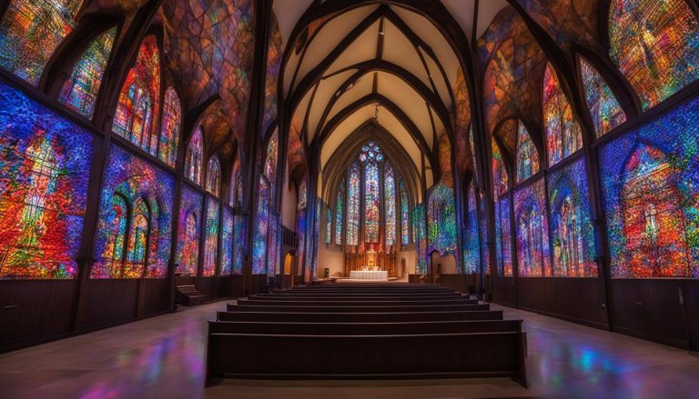 LED wall for church in Suffolk