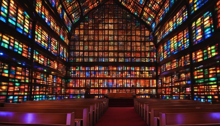 LED wall for church in Waukegan