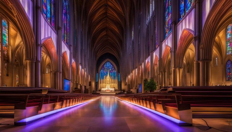 LED wall for church in Westminster