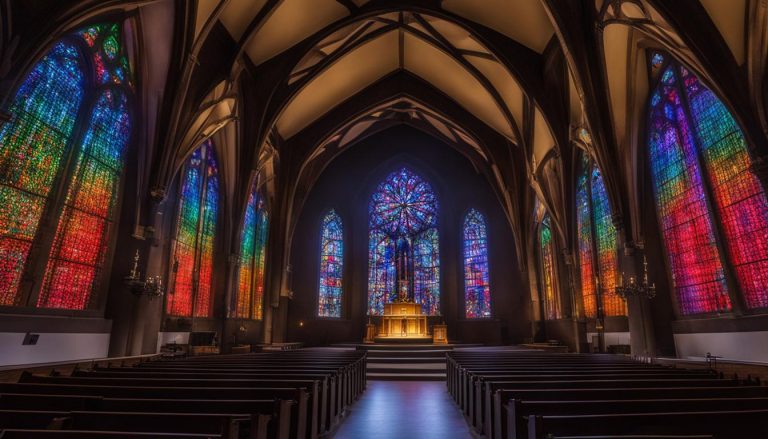 LED wall for church in Winchester