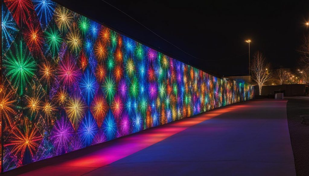 LED wall in Arvada