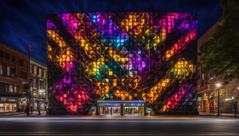 LED wall in Asheville