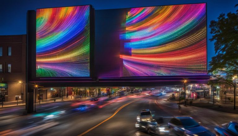 LED wall in Benton