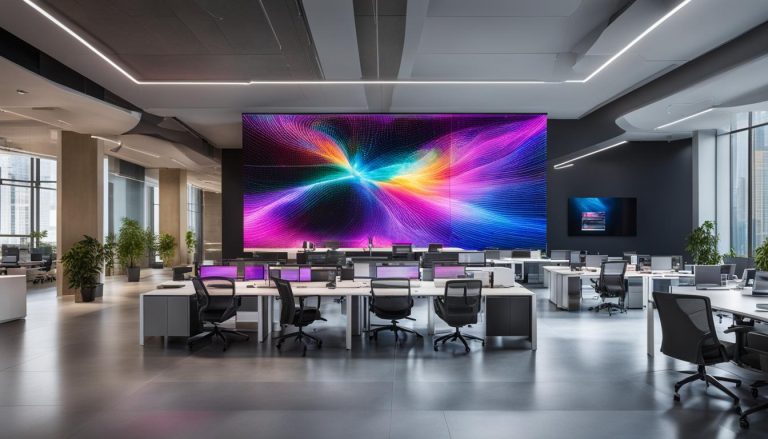 LED wall in Enterprise