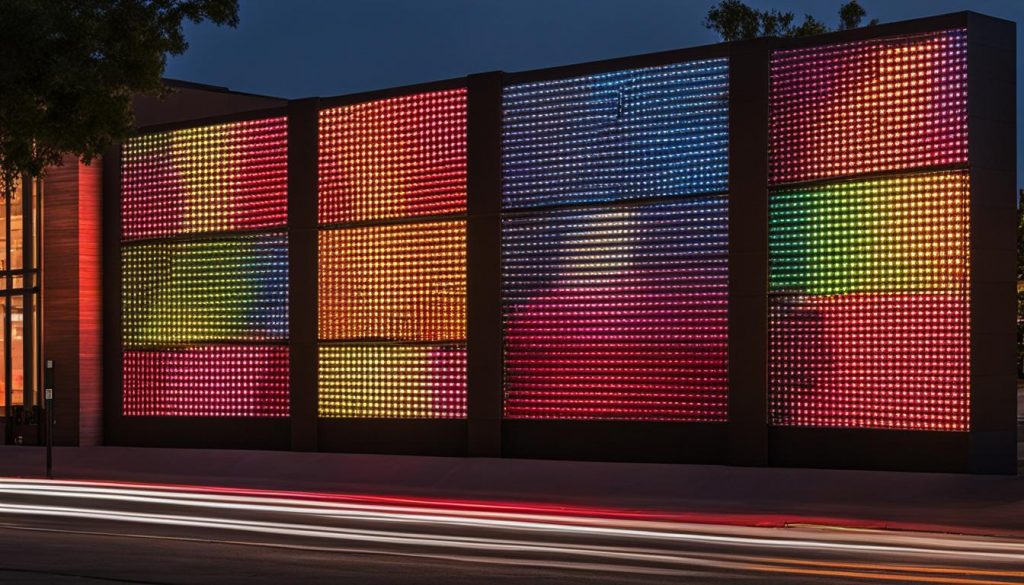 LED wall in Fredericksburg