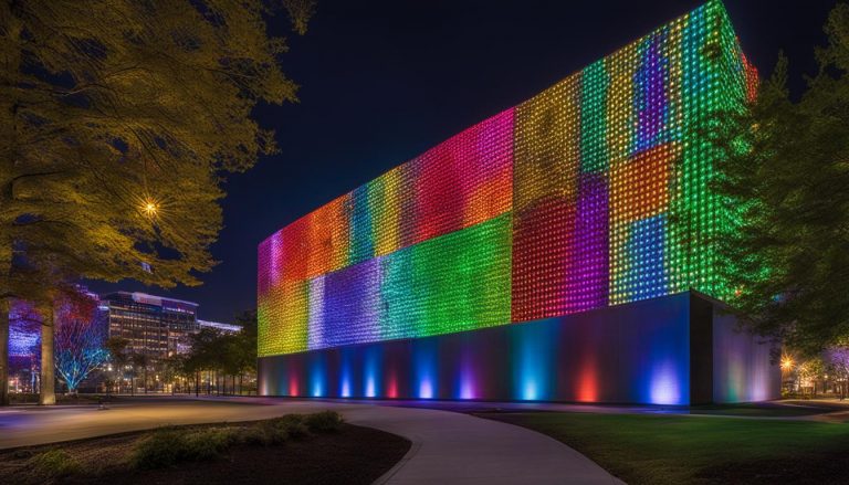 LED wall in Little Rock