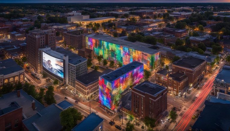 LED wall in Tuscaloosa