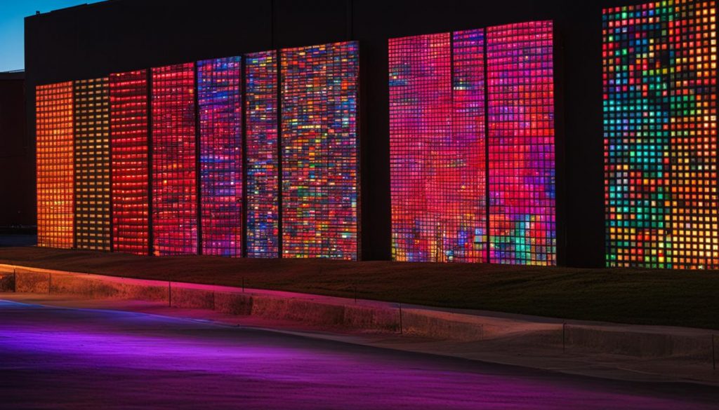 LED wall in West Memphis