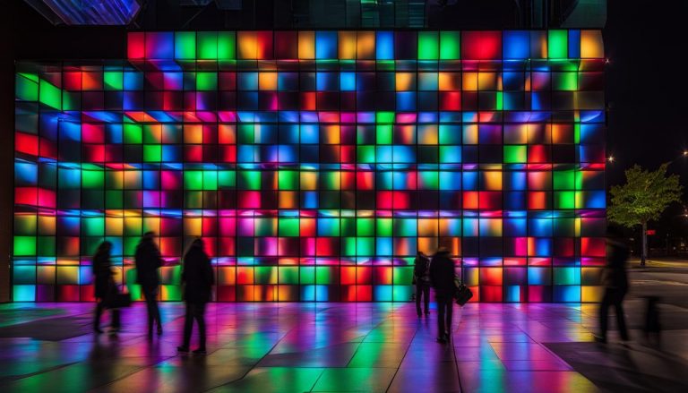 LED wall in Wheaton