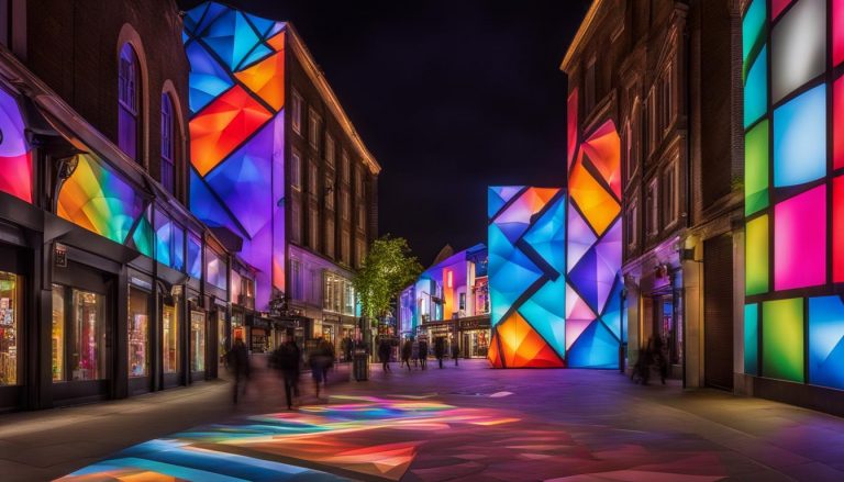 LED wall in Winchester