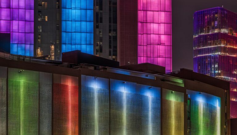 LED wall in Winston-Salem