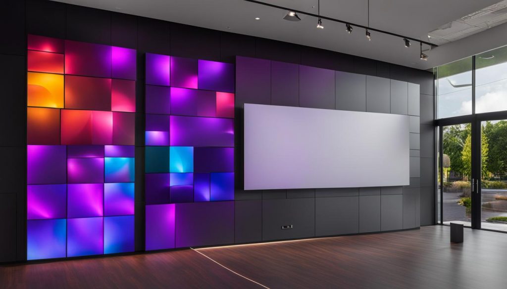 LED wall installation Decatur