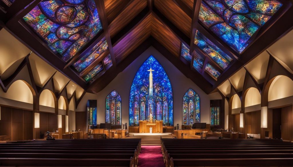 LED wall solutions for religious institutions in Alpharetta