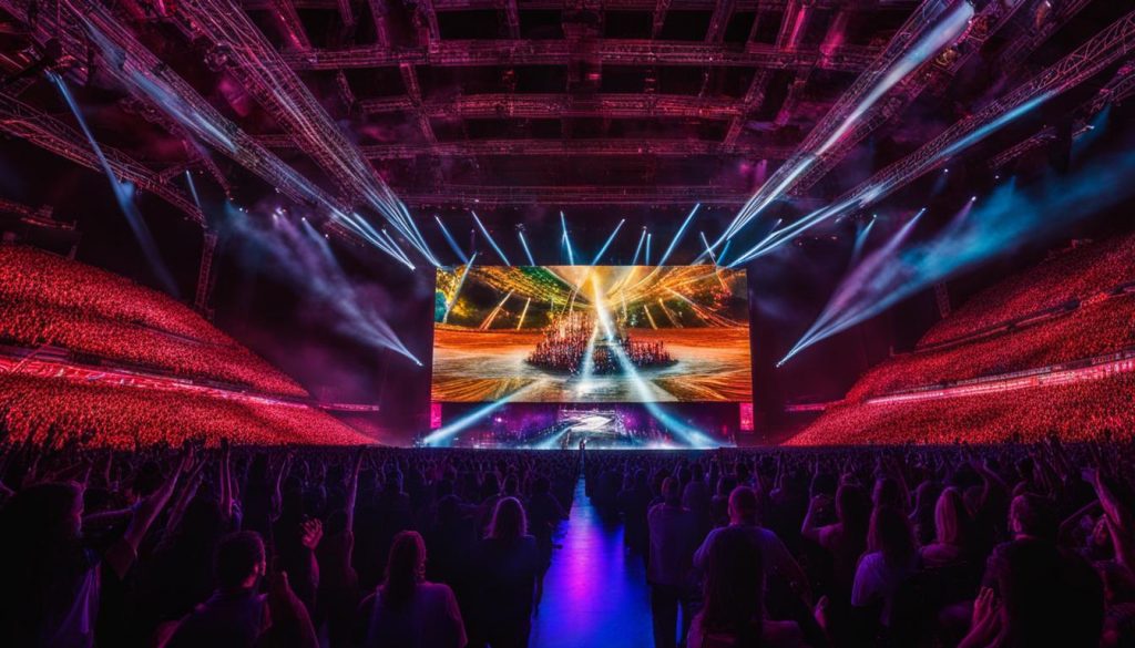 LED walls for concerts