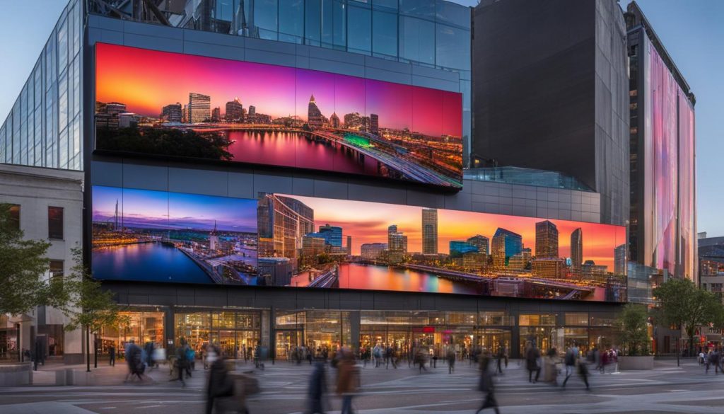 Large LED Video Walls