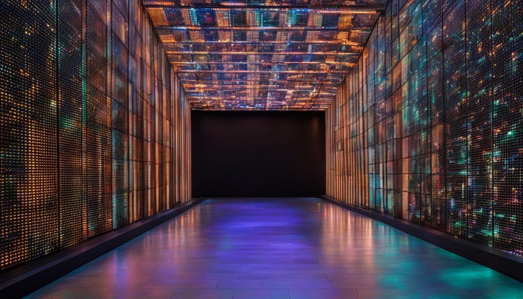 Large LED wall