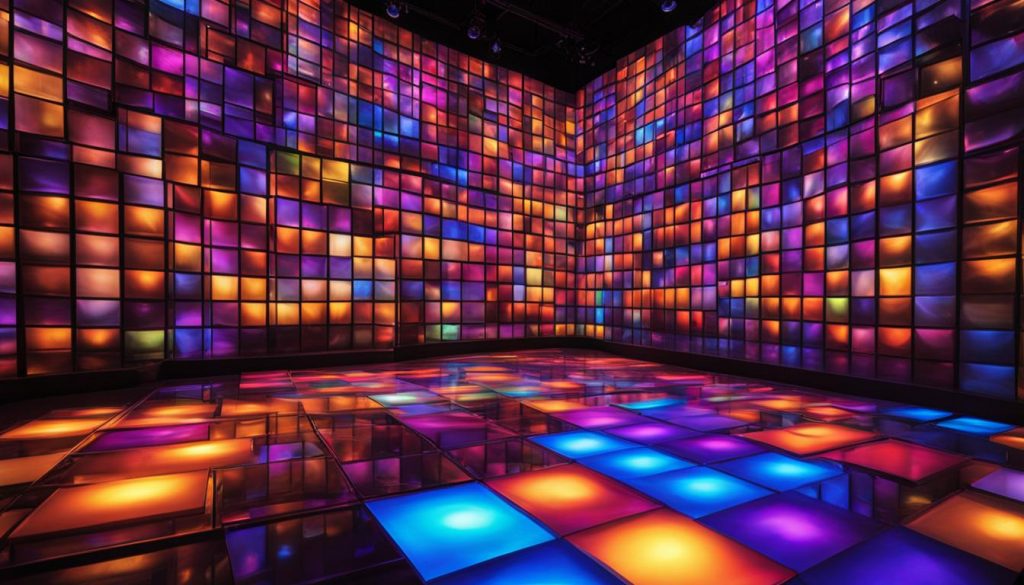 Matrix LED Tiles