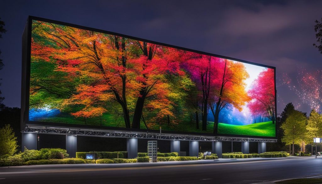 Outdoor LED Video Wall in Cary