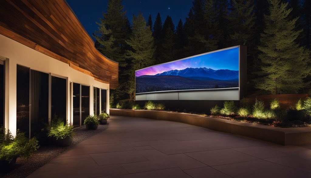 Outdoor LED Wall in Colorado Springs