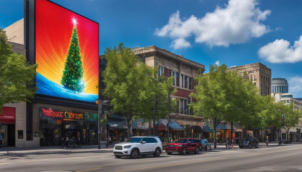 Outdoor LED display Joliet