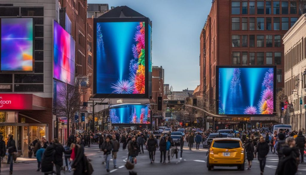 Outdoor LED screen