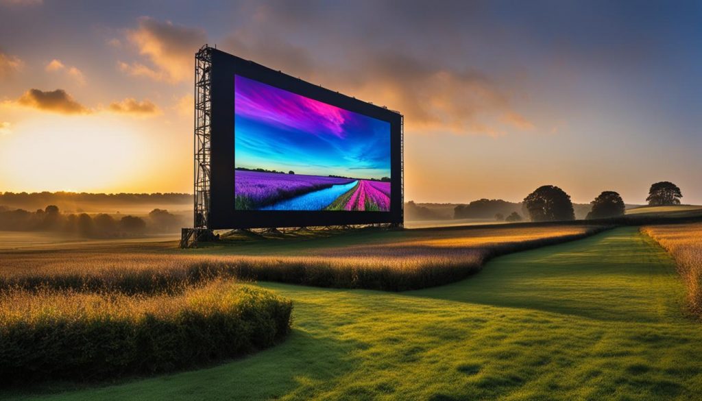 Outdoor LED screen Suffolk