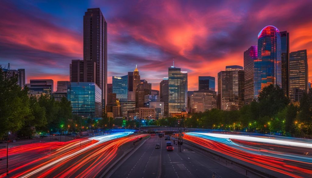 Outdoor LED screen in Denver