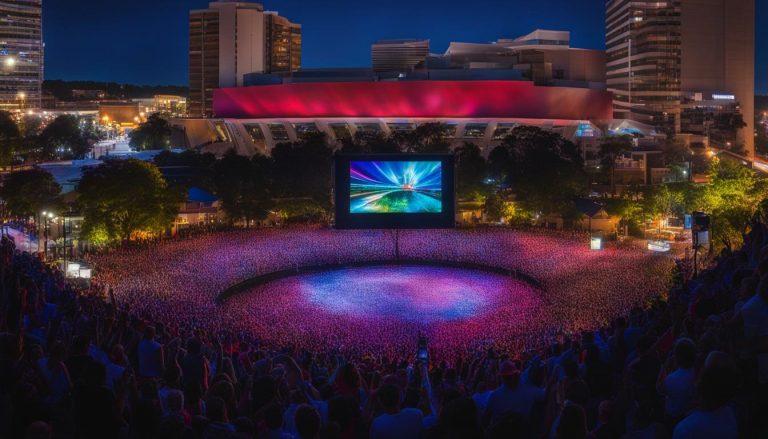 Outdoor LED screen in Gainesville