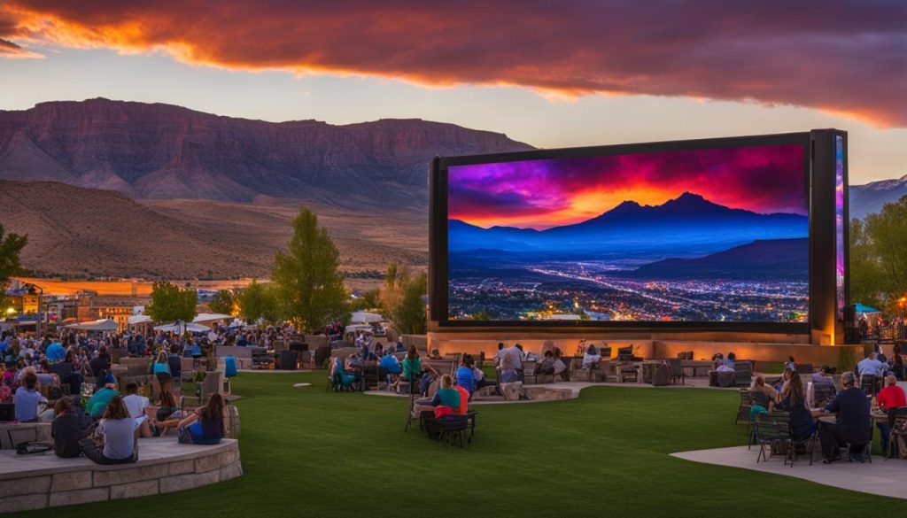 Outdoor LED screen in Grand Junction