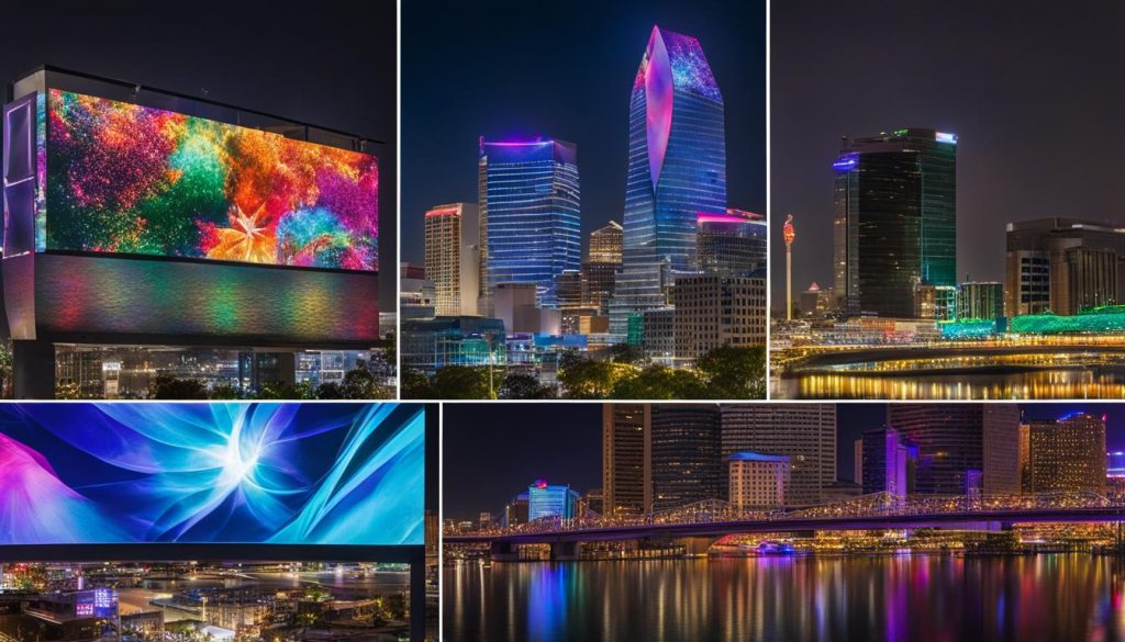 Outdoor LED screen in Jacksonville