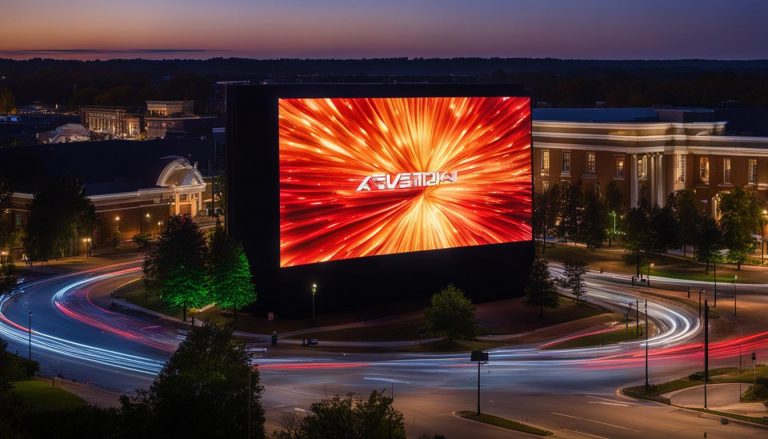 Outdoor LED screen in Kannapolis