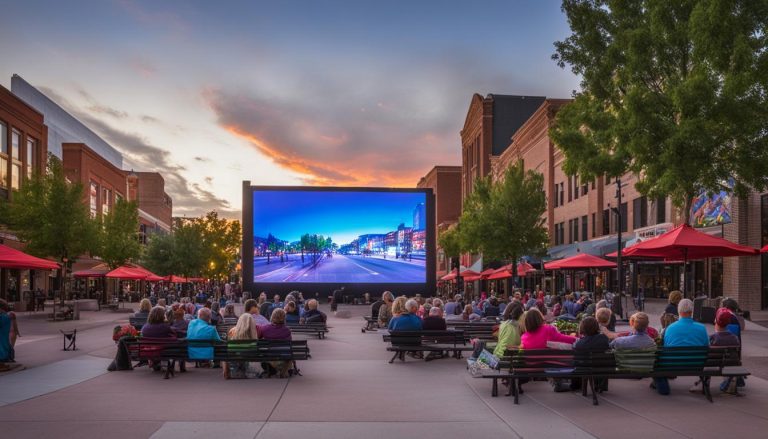 Outdoor LED screen in Longmont