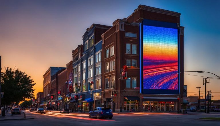 Outdoor LED screen in Paragould