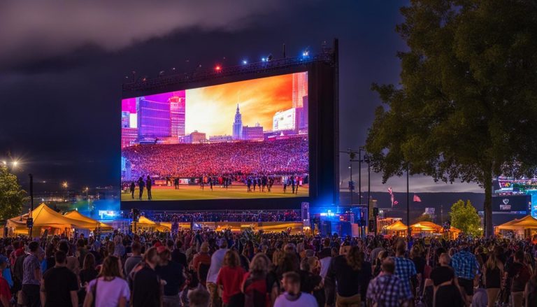 Outdoor LED screen in Thornton