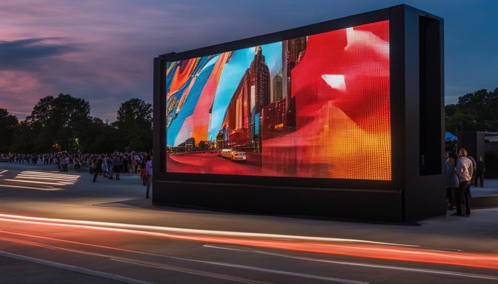 Outdoor LED screen solutions