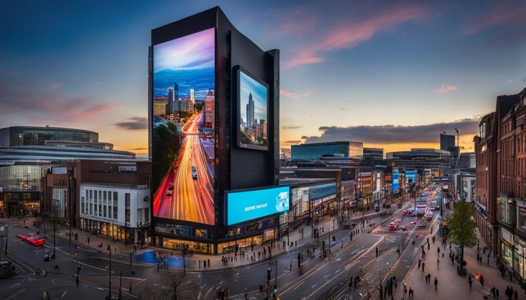 Outdoor LED screen solutions in Birmingham