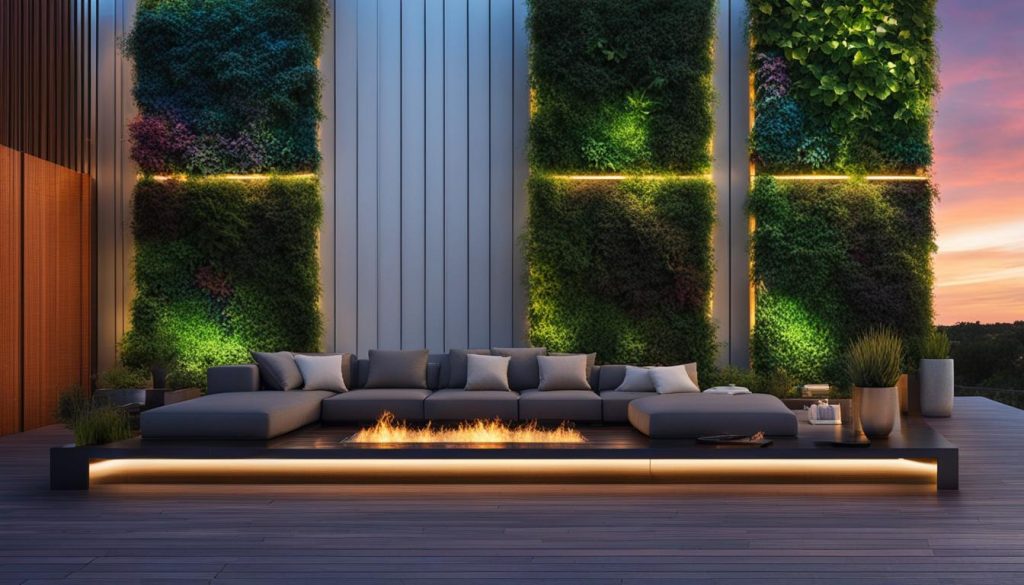 Outdoor LED wall