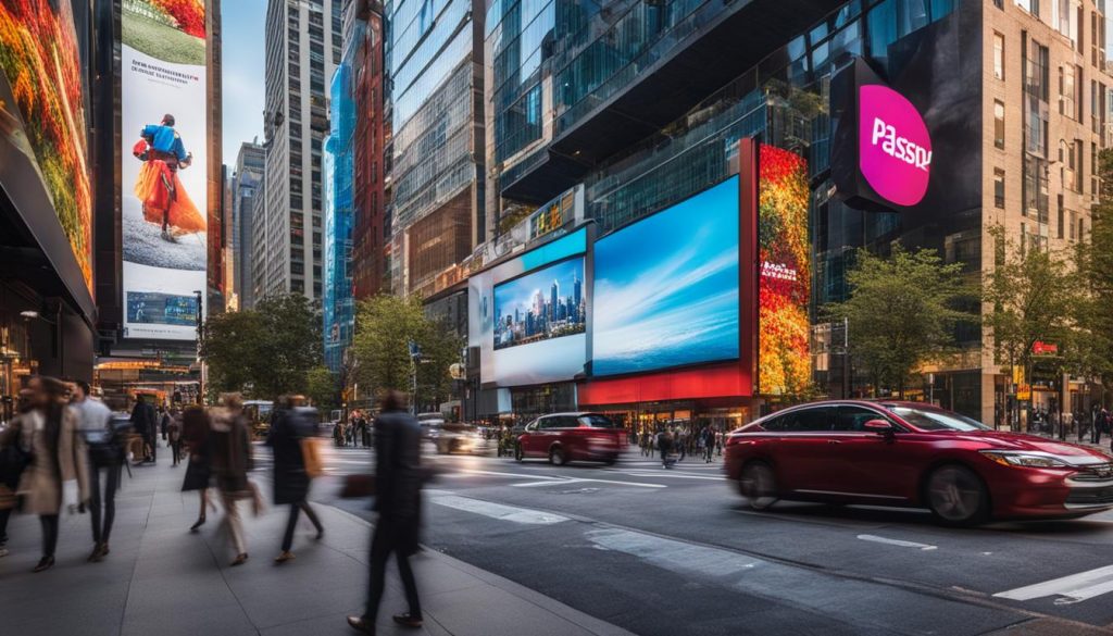 Outdoor digital signage