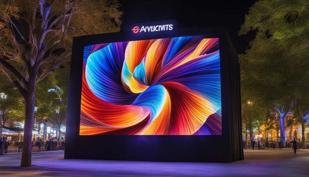 Outdoor display screens