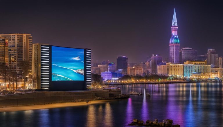 Portable LED wall in Alexandria