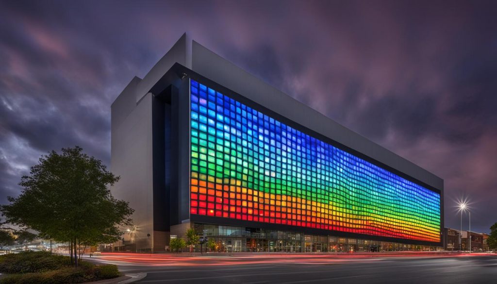 Portable LED wall in Auburn