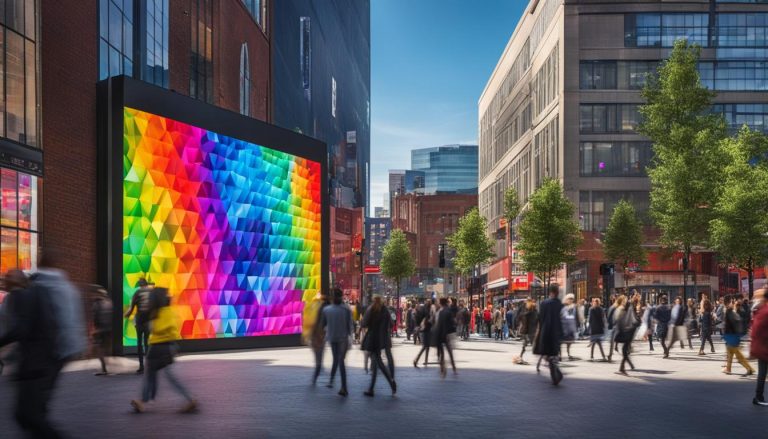 Portable LED wall in Birmingham