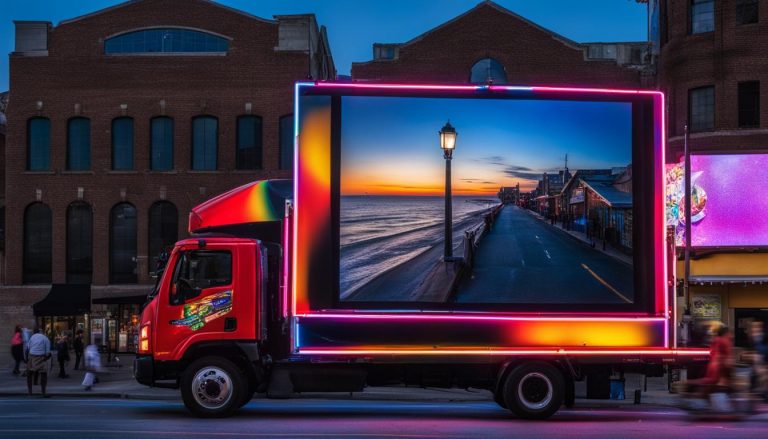 Portable LED wall in Decatur